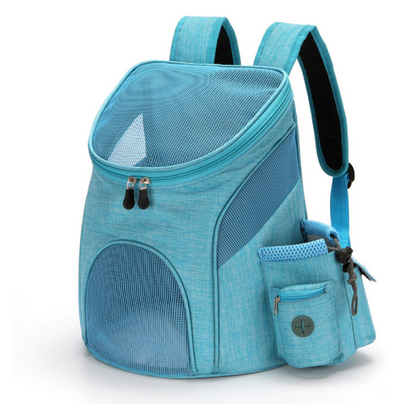 Airy Adventures Await: Mesh Ventilated Pet Backpack for Comfortable and Stylish Travel!