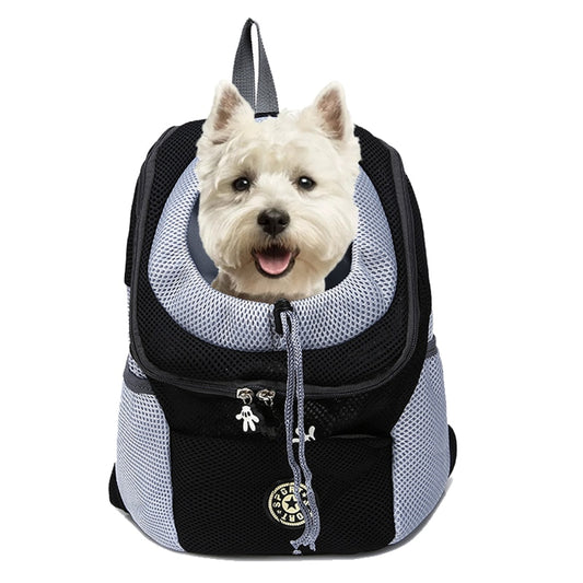 Hands-Free Adventures: Double Shoulder Portable Travel Backpack for Ultimate Pet Comfort On the Go!