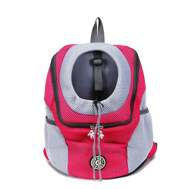 Hands-Free Adventures: Double Shoulder Portable Travel Backpack for Ultimate Pet Comfort On the Go!