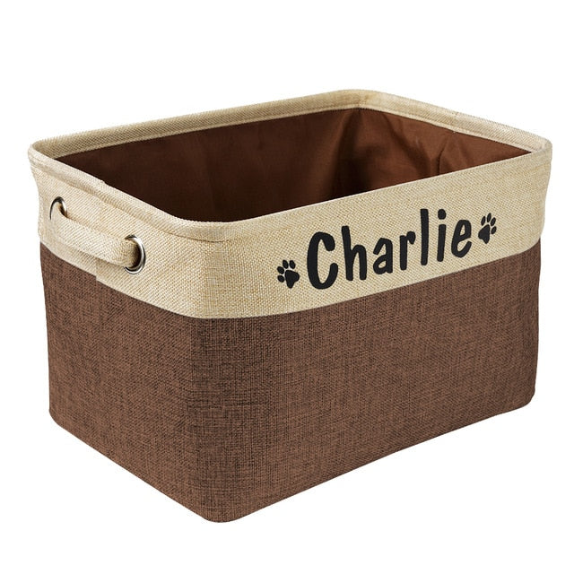 Organize in Style with our Customized Pet Toy Storage Box – A Tailored Solution for Your Furry Friend's Playtime!