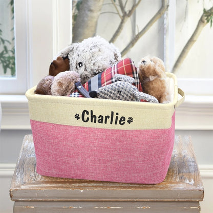 Organize in Style with our Customized Pet Toy Storage Box – A Tailored Solution for Your Furry Friend's Playtime!