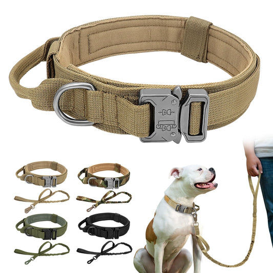 Gear Up for Training and Hunting: Durable Tactical Leash and Collars for Peak Performance!