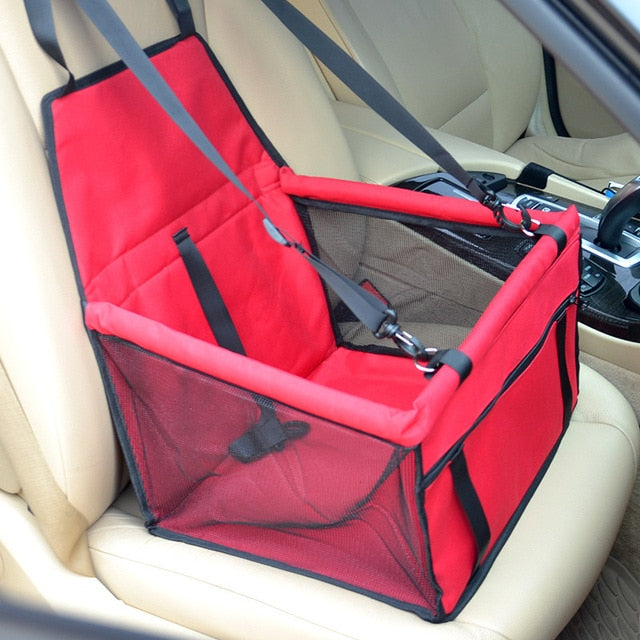 CAWAYI KENNEL Travel Pet Car Seat: Folding Hammock for Safe and Stylish Pet Transportation