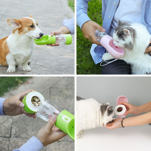 On-the-Go Hydration: Dog Portable Water Bottle – Quench Your Pet's Thirst Anytime, Anywhere!