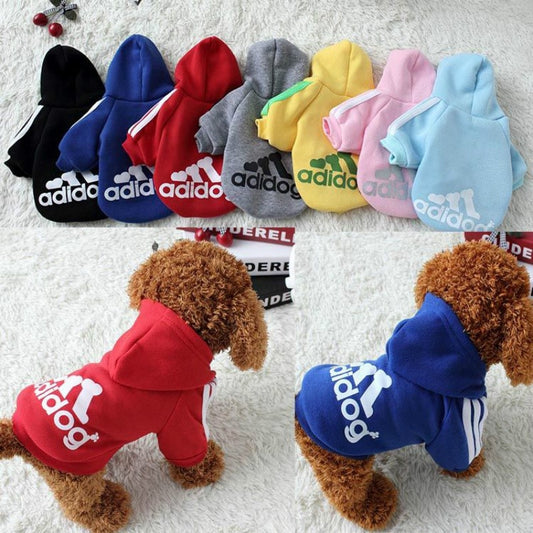 Pet Stylin' in Action: Fashion Sport Hoodies for Your Pawsitively Trendy Companion