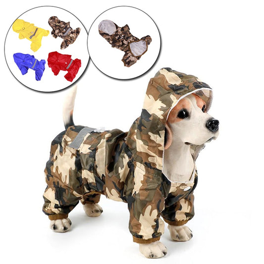 Stay Dry in Style: Pet Rain Coat - Waterproof Jacket for Ultimate Protection