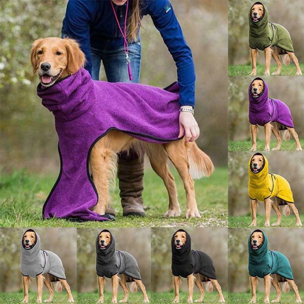 Quick-Dry Comfort: Pet Soft Super Absorbent Drying Wrap for Happy and Dry Pets!